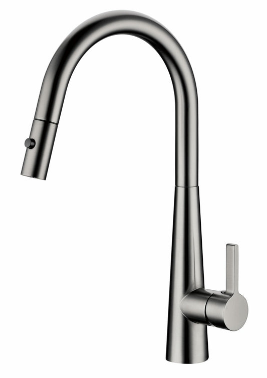 Luxa Pull Out  Sink Mixer  - Gun Metal