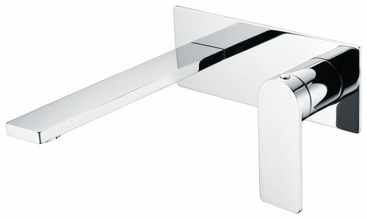 Ruki Wall Basin Mixer - Chrome