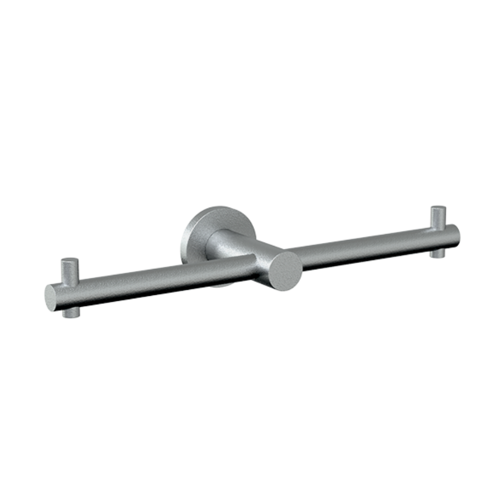 Antimicrobial Coated Double Toilet Roll Holder