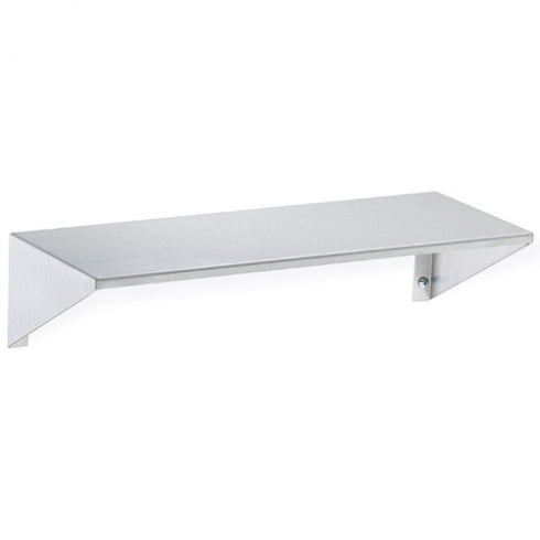 450mm W  Surface Mounted Shelf - 450mm W x 150mm D - Satin