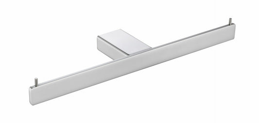 Aiko Square Double Toilet Roll Holder - Chrome
