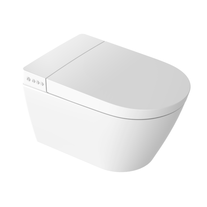 Novus Soft Square Wall Faced Floor Standing Smart Toilet Suit