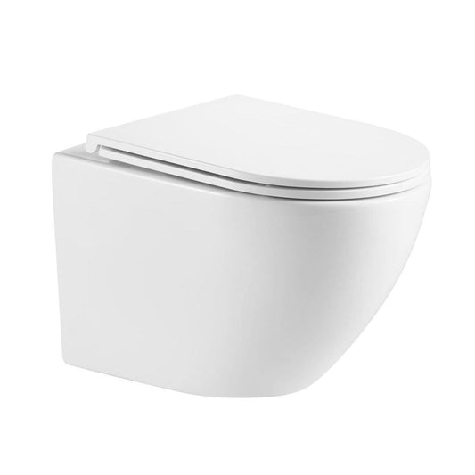 Norton66 Wall-Hung Pan - Tornado Flushing - Gloss White