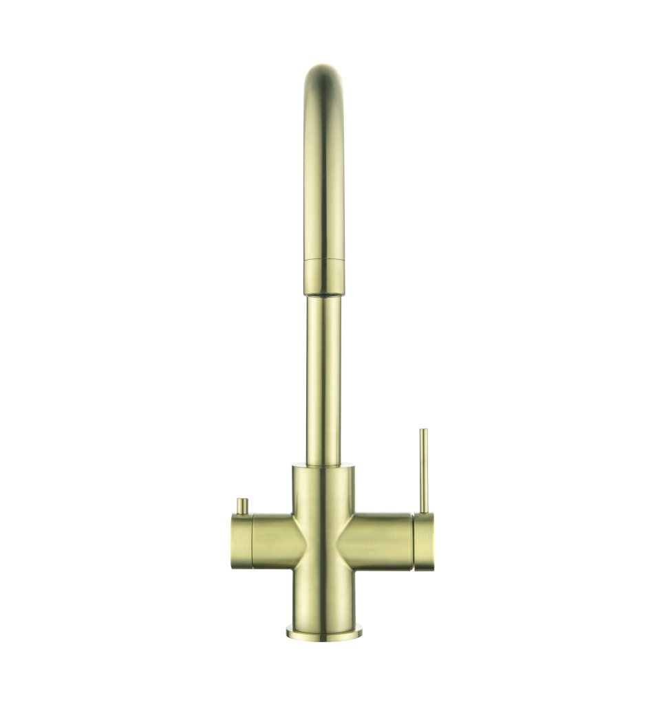 Mica Filter Sink Mixer - French Gold