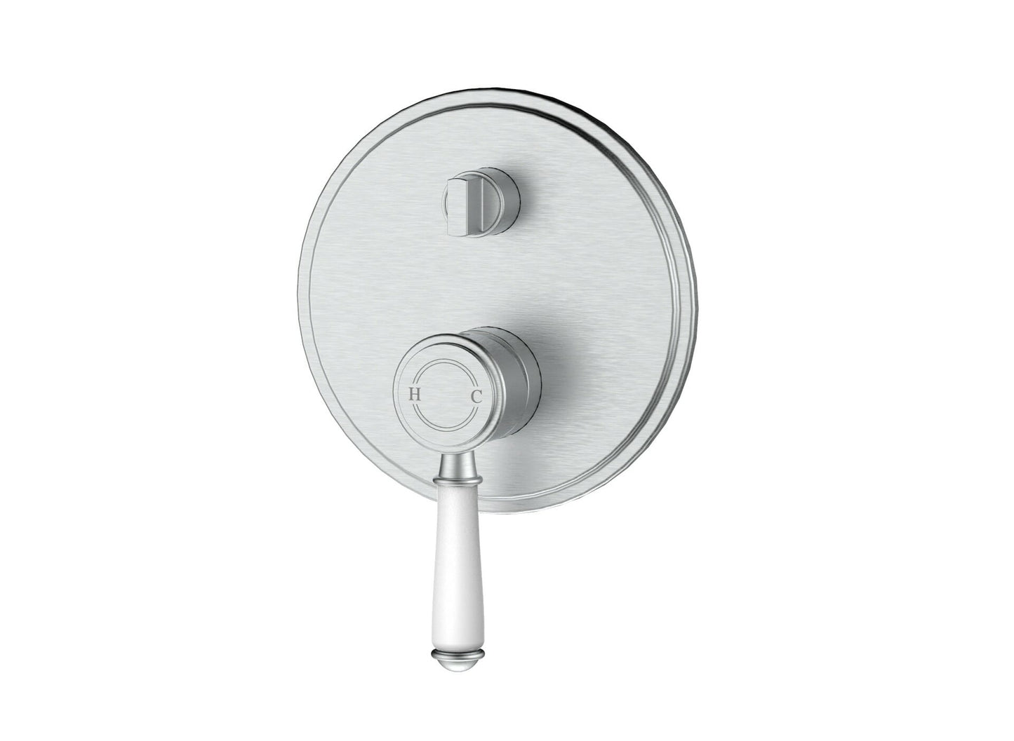 Clasico  Wall Diverter Mixer Trim Kits Ceramic handle  in Br