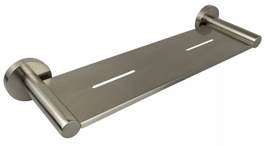 Otus Round Metal Shelf - Brushed Nickel