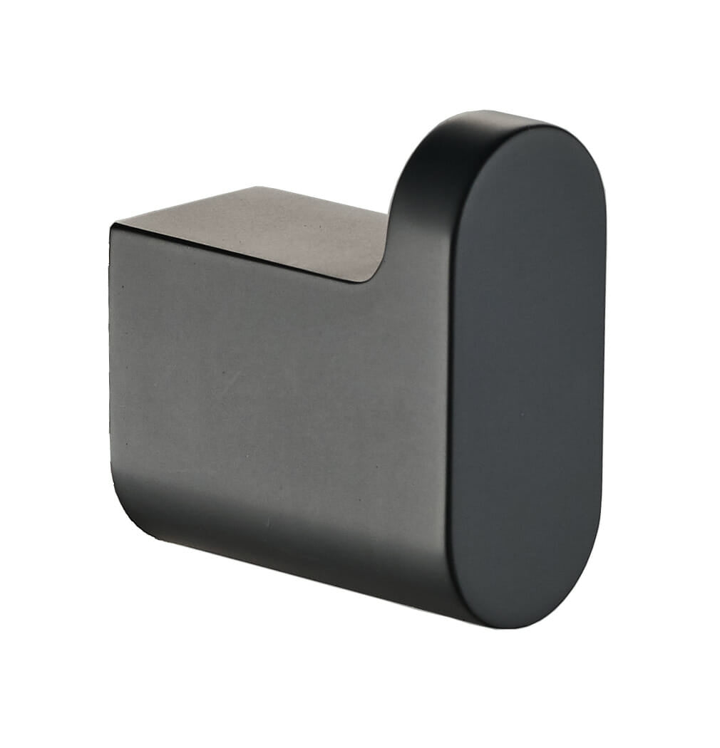 Flores Robe Hook - Matt Black