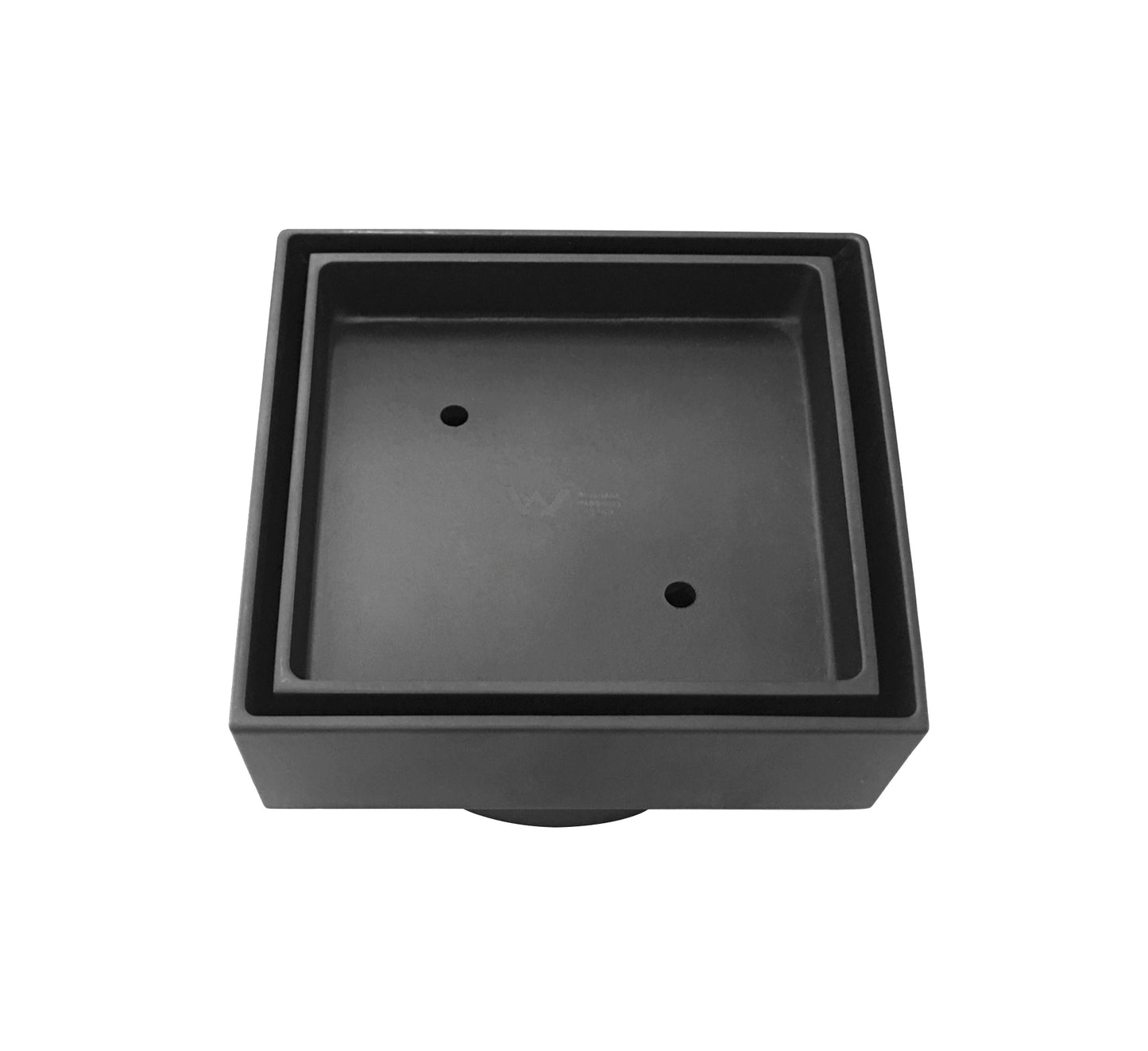 Smart 115 Matte Black Square Tiles Waste