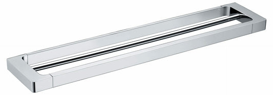 Seto Double Towel Rail 800mm - Chrome