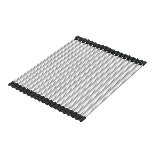 450mm Stainless Steel Stainless Steel Rollable Drainer Tray - Kitchen Accessory