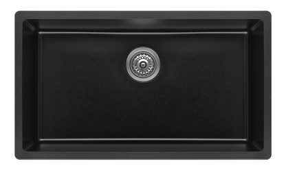 Fomos Sink 790 x 460mm - Single Bowl - Black