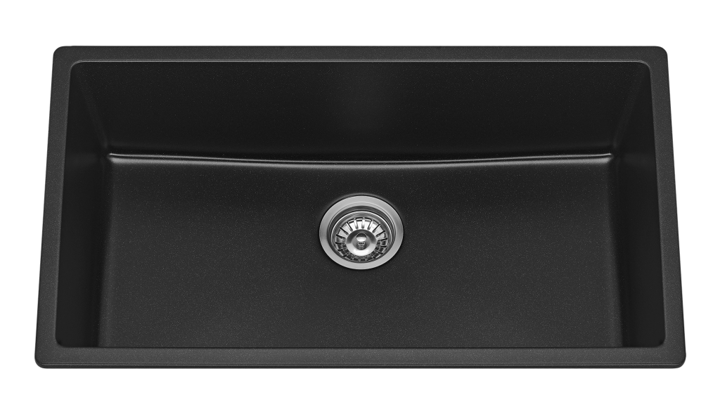 Fomos Sink 790 x 460mm - Single Bowl - Black