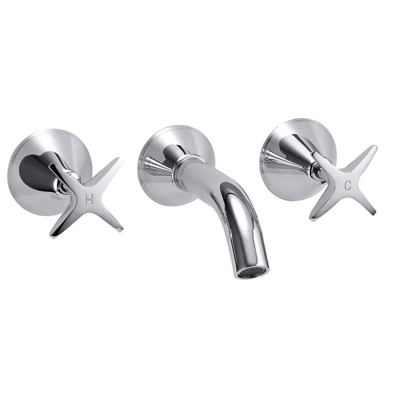 Bath Set - Chrome