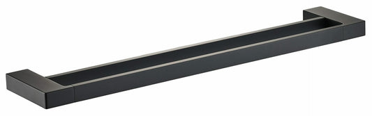 Ceram Double Towel Rail 600 mm - Matt Black