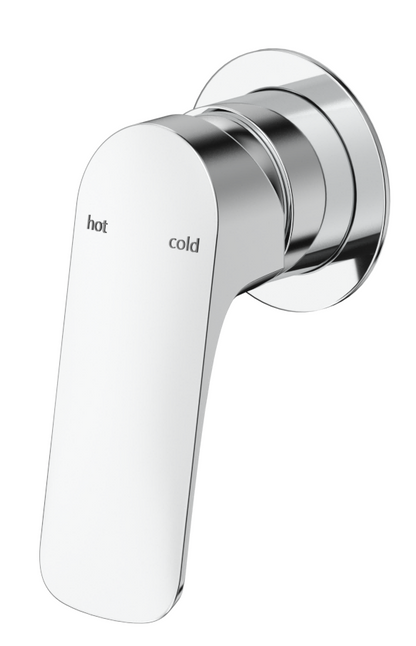 Kaza Shower Mixer - Round - TRIM KIT - Chrome