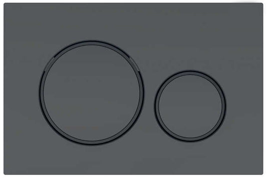 Geberit Compatible Round Flush Buttons For Sigma - Gun Metal (SS304)