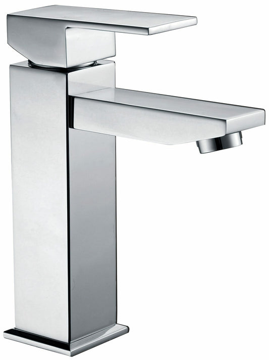 Rosa Square Basin Mixer - Chrome