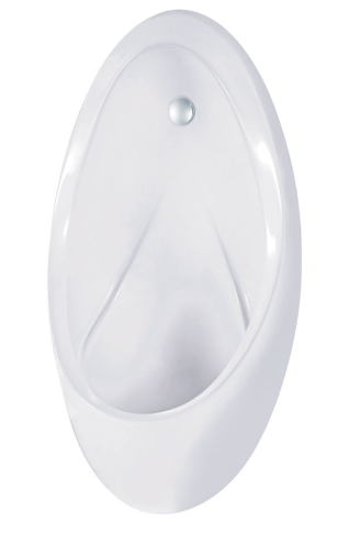 Isabella Single Stall Urinal Kit, Gloss White with Zip® FlushMaster