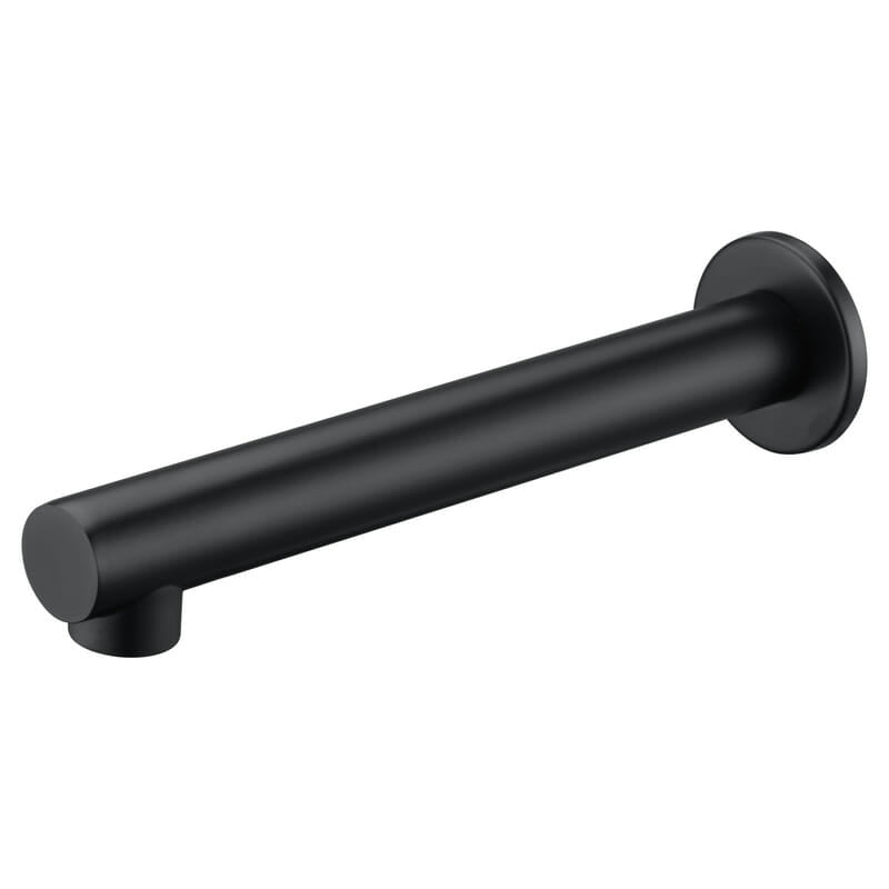 IKON-Hali matt black bath spout