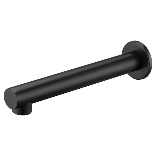 IKON-Hali matt black bath spout