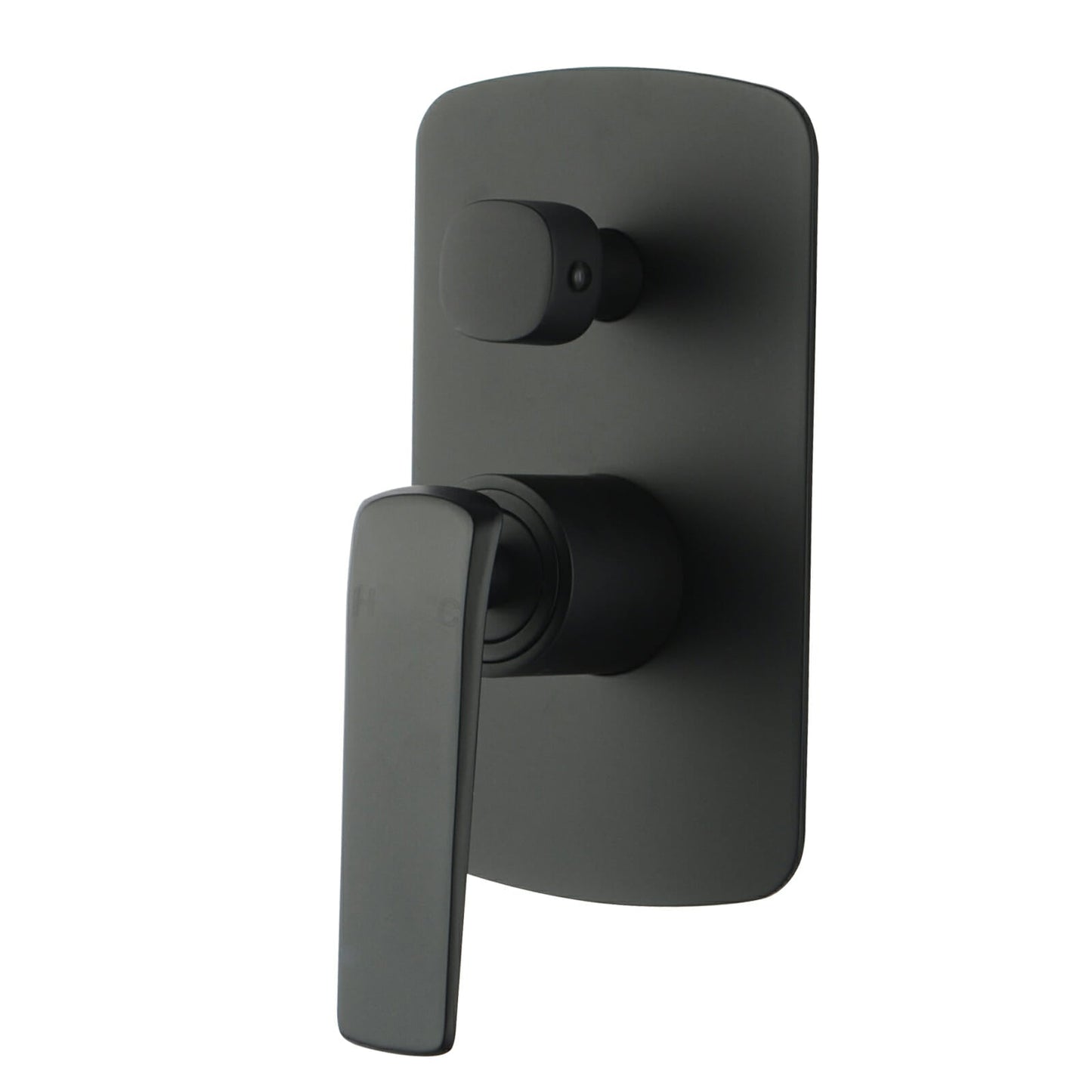 Esperia Matte Black Wall Mixer with   Diverter