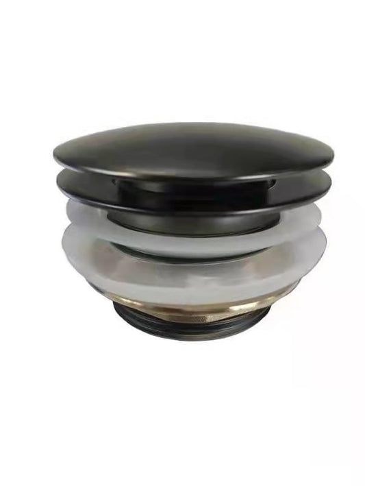 40mm Bathtub Pop Up Waste - Matte Black