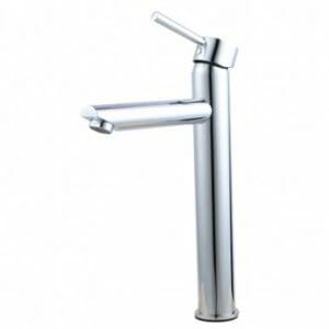 LUCID PIN Round Chrome Tall Basin Mixer