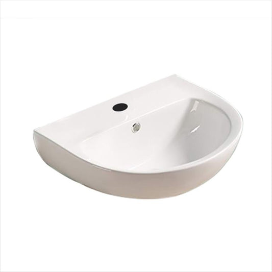 Carrida 
Fine Ceramic 
WH Care Basin Tap Hole 
Overflow, 32mm Waste
Size:565*445*200
Gloss white