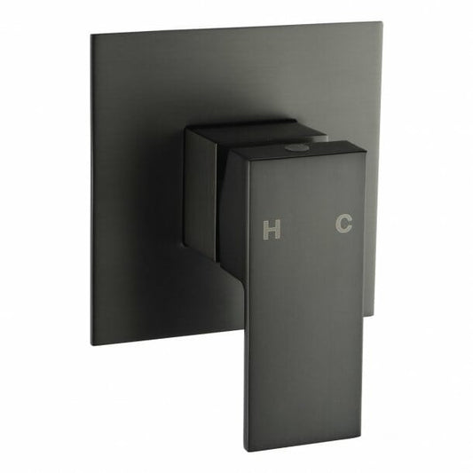 BLAZE Black Shower Wall Mixer
