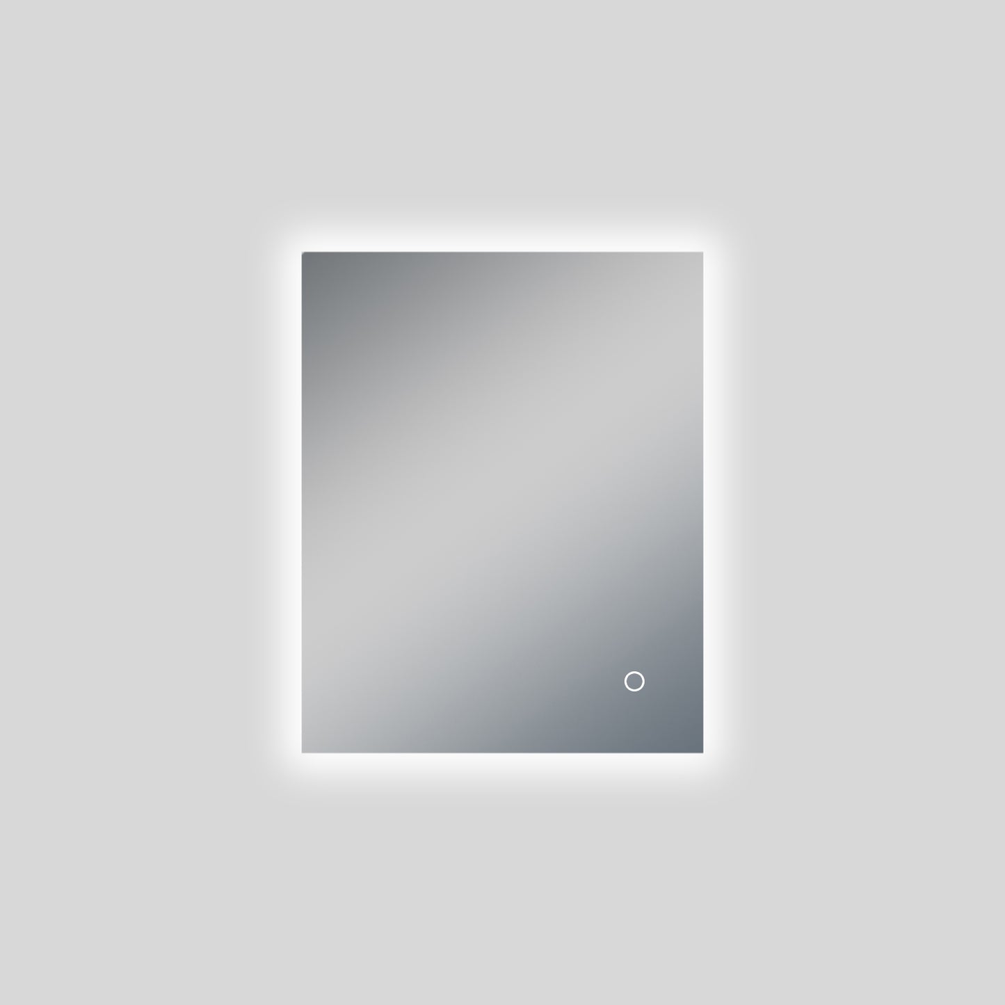 Sharp Edged LED Frameless Mirror - LDS 600x750mm
