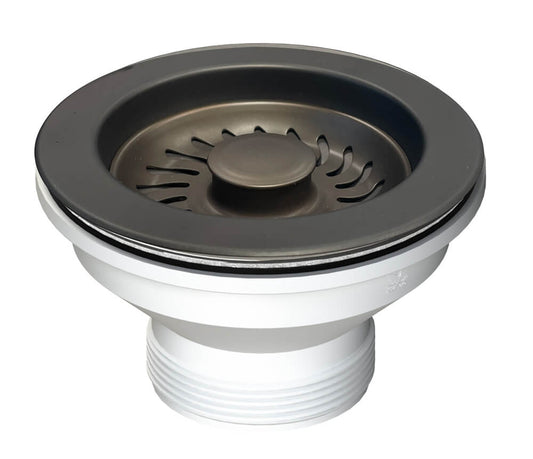 90x50 English Bronze Basket Waste & Long Bolt