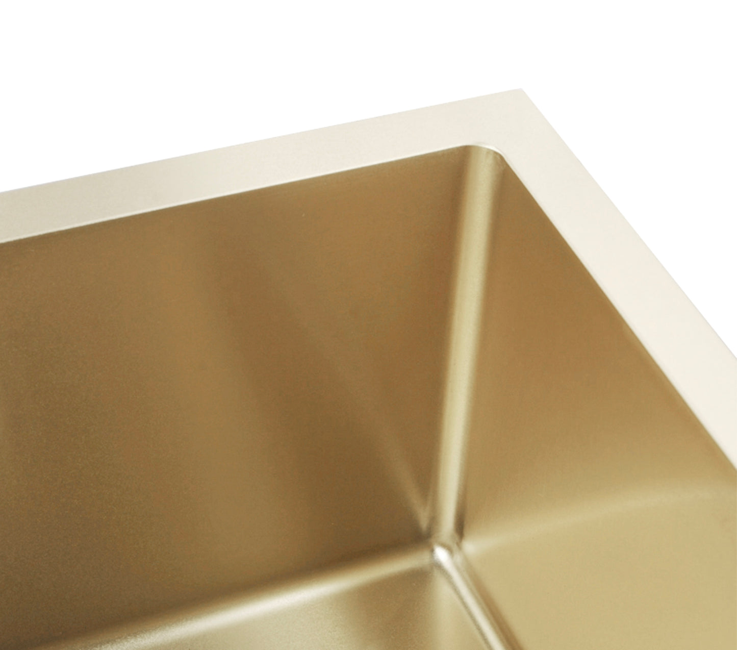 Arte Sink 76D 760x450x220 Brushed Gold