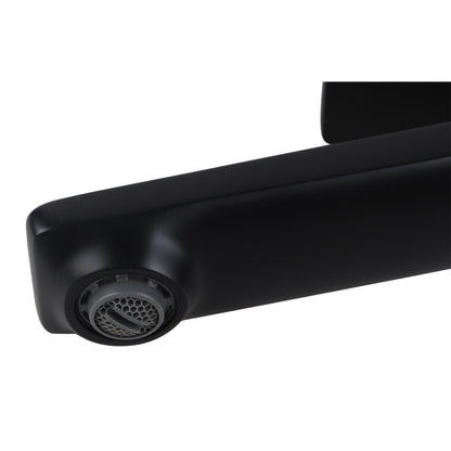 RUSHY Series Black Tall Basin Mixer