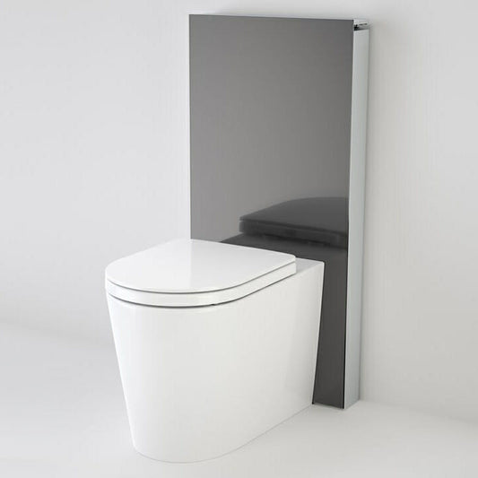Puro Toilet Rimless Extra Height Wall Faced Floor Pan - Chocolate Haze - 687921CH/KDK107N