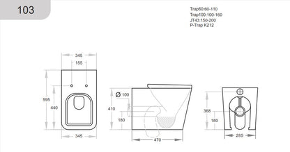 Wall Faced Floor Pan
Milano Wall Faced Floor Pan
Short Projection