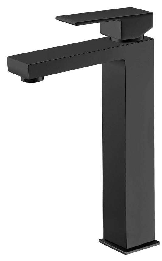 Rosa High Rise Basin Mixer - Matt Black