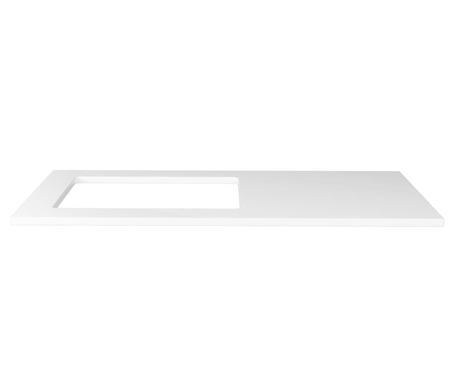 Laundry Kit 1715C Bondi White with Natural Carrara Marble Top
