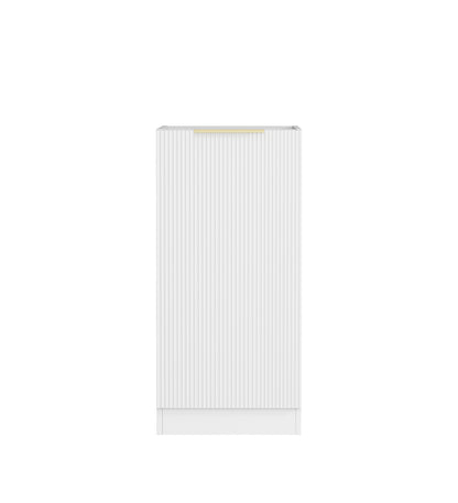 Laundry Kit 1715C Bondi White with Natural Carrara Marble Top