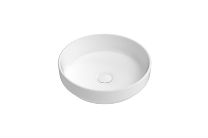 Monroe Above Counter Basin Matte White
