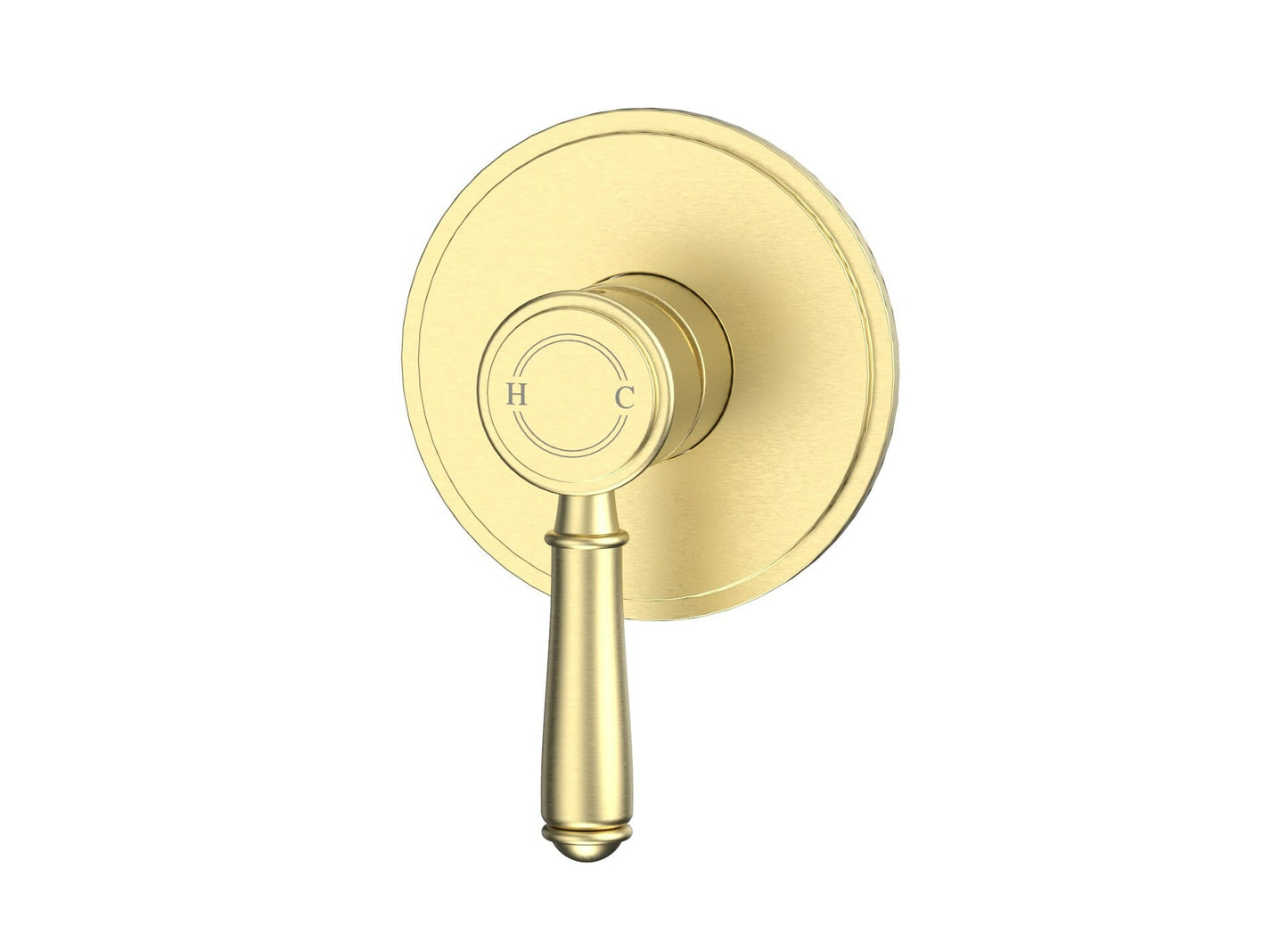 Clasico  Wall Mixer  Trim Kits in Brushed Gold