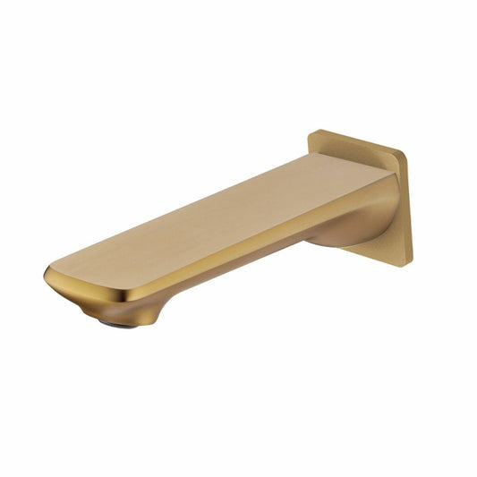 Esperia Brushed Yellow Gold Bath Spout