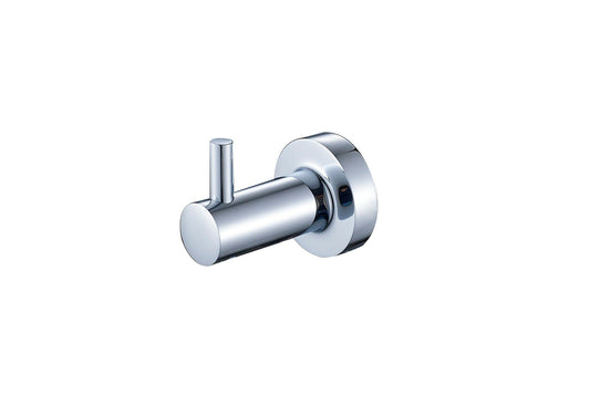 Ruby Round Robe Hook - Chrome