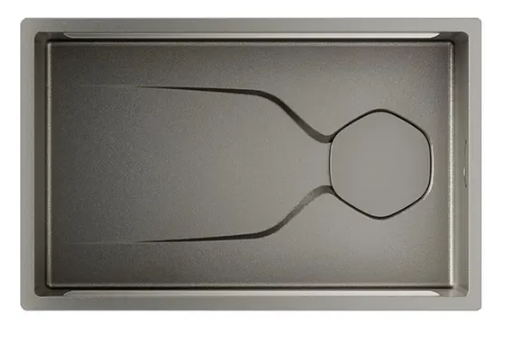Luxe Serene 1.0 Single Bowl Workstation Kitchen Sink - Slide Lip - 2.5mm Thick Stainless Steel - 750mm - Anti-Scratch StoneGuard™