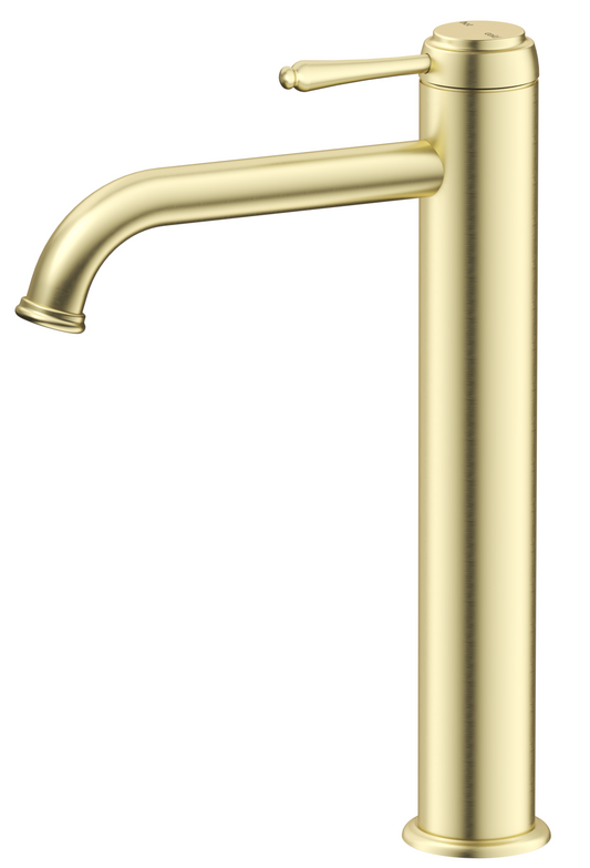 Mica Heritage TALL Basin Mixer - French Gold