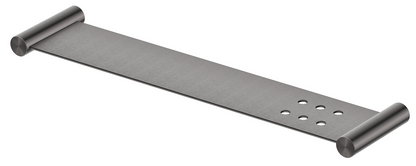 Mica Stainless Shelf - 400mm - Gunmetal