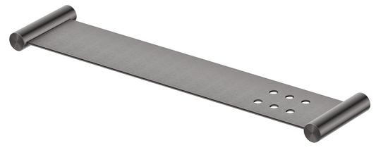Mica Stainless Shelf - 400mm - Gunmetal