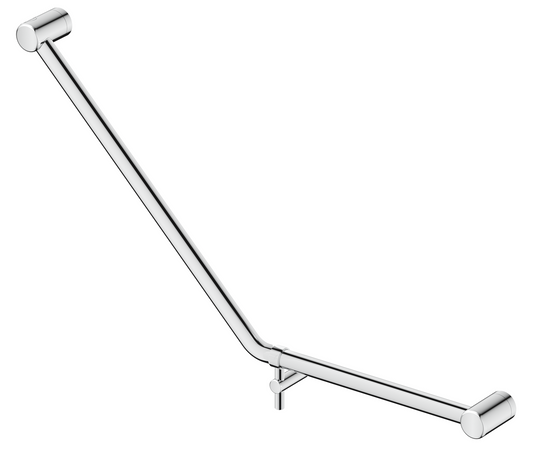 AMB 450x650mm - 45 Degree Grab Rail - Chrome