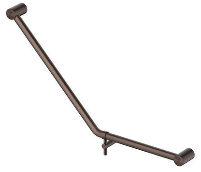 AMB 450x650mm - 45 Degree Grab Rail - Dusk Bronze