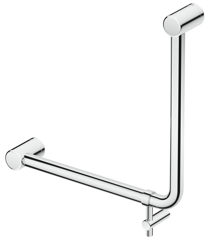 AMB 450x450mm - 90 Degree Grab Rail - Chrome
