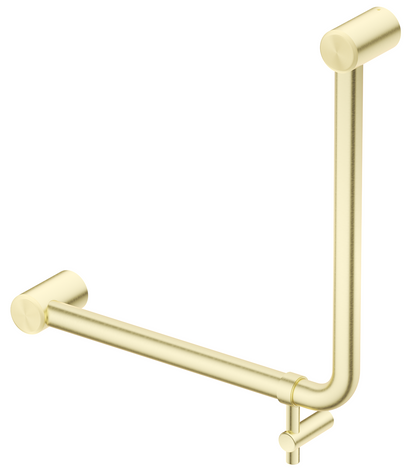 AMB 450x450mm - 90 Degree Grab Rail - French Gold